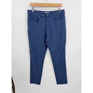 Olivers Passage Pant Mens 32x30 Blue Performance Stretch Tech Trousers
